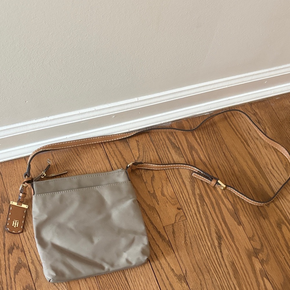 Tommy Hilfiger Gray Crossbody Bag
